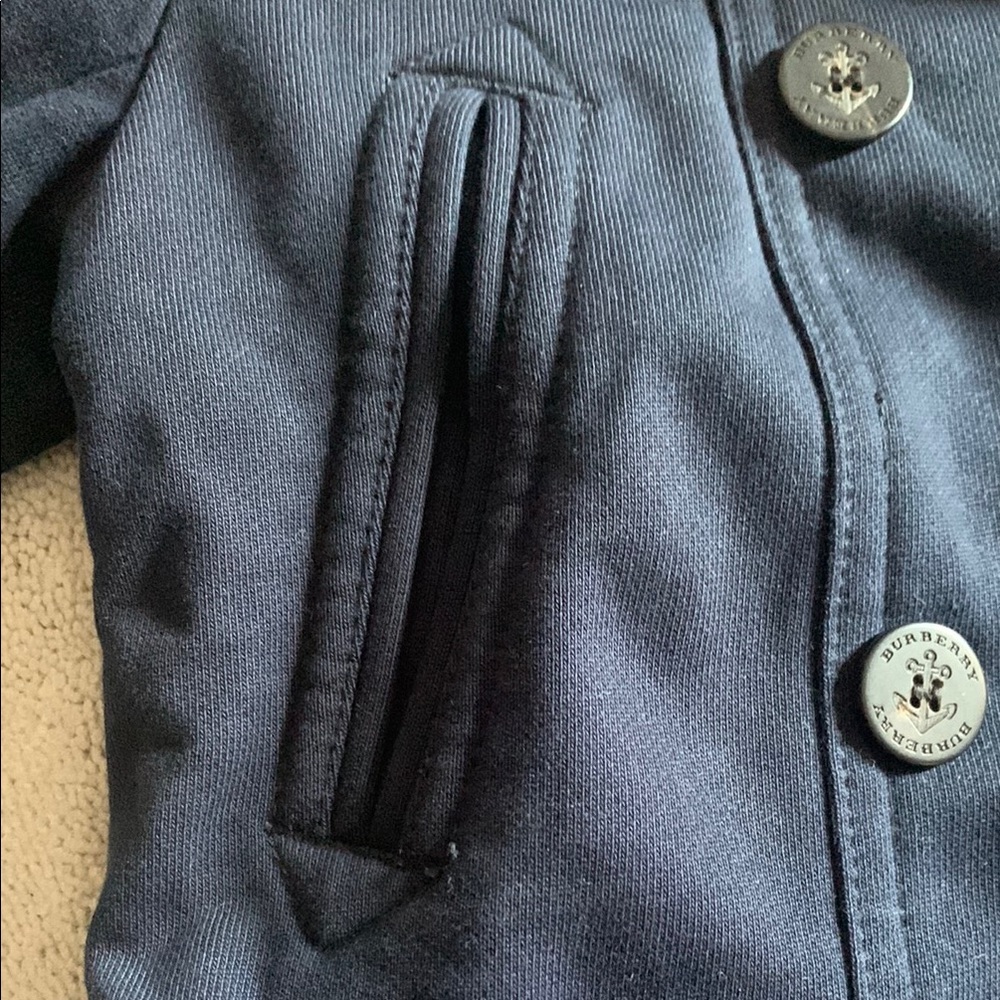 Burberry Navy Blue Jacket - Picture 3 of 6
